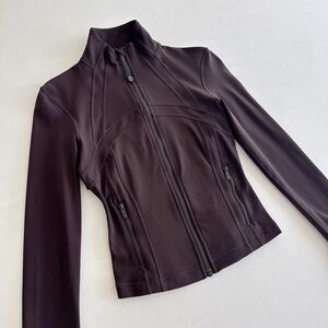 Lululemon Define Cropped Jacket *Nulu Espresso Size 2